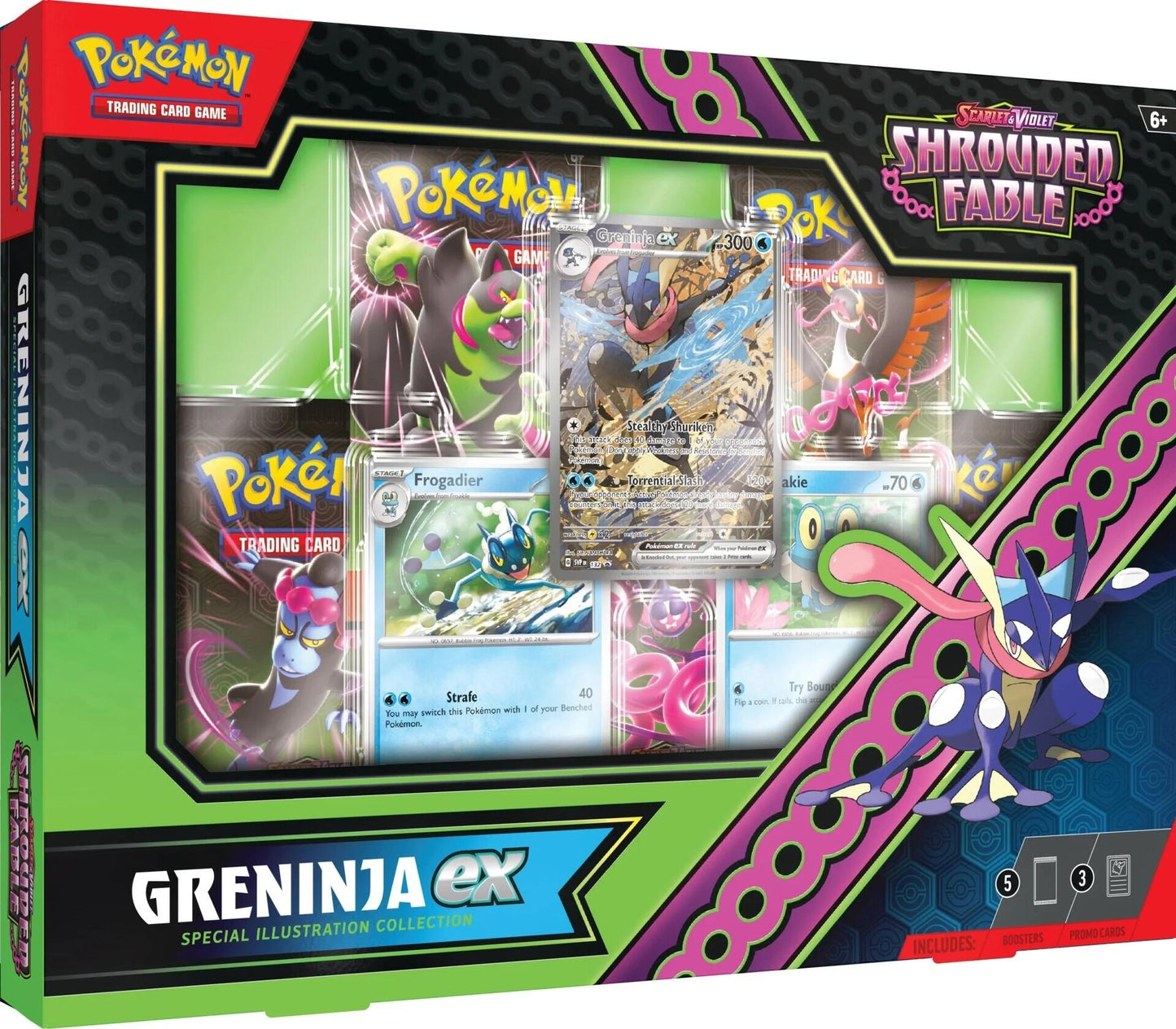 Image for Greninja ex Special Illustration Collection - Pokemon