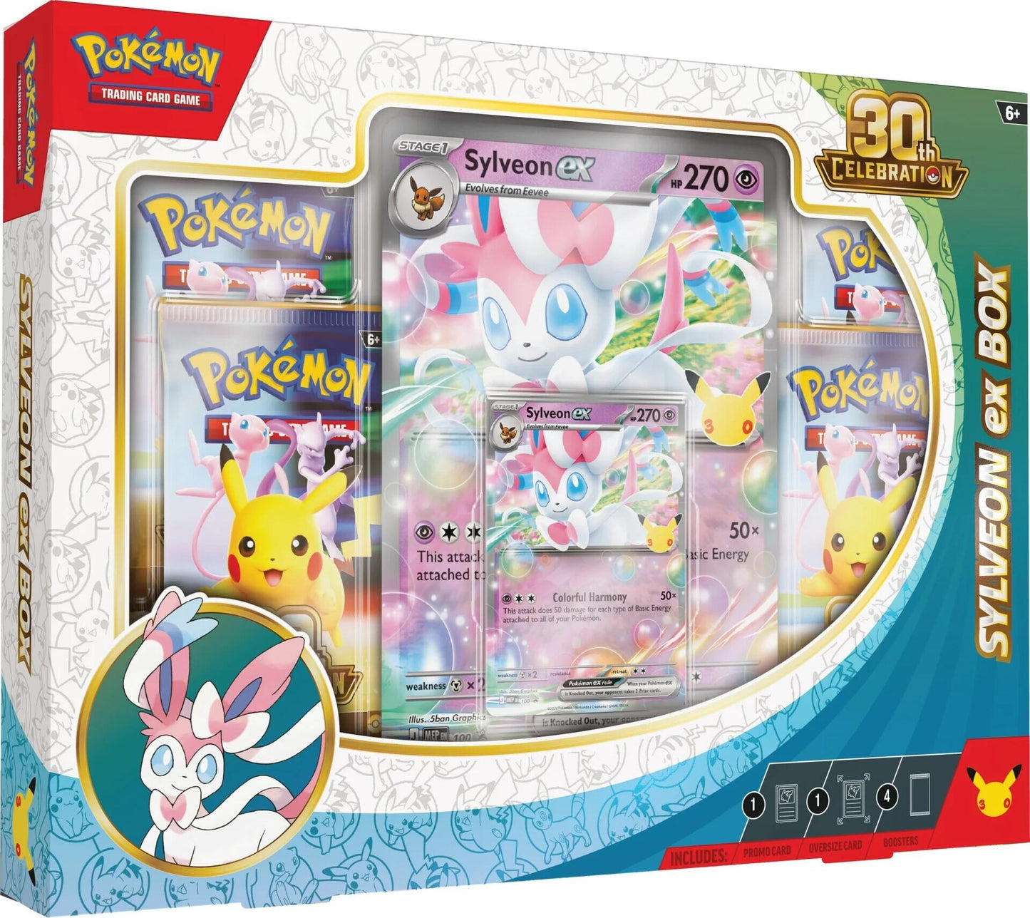 Image for 30th Celebration Sylveon ex Box - Pokemon