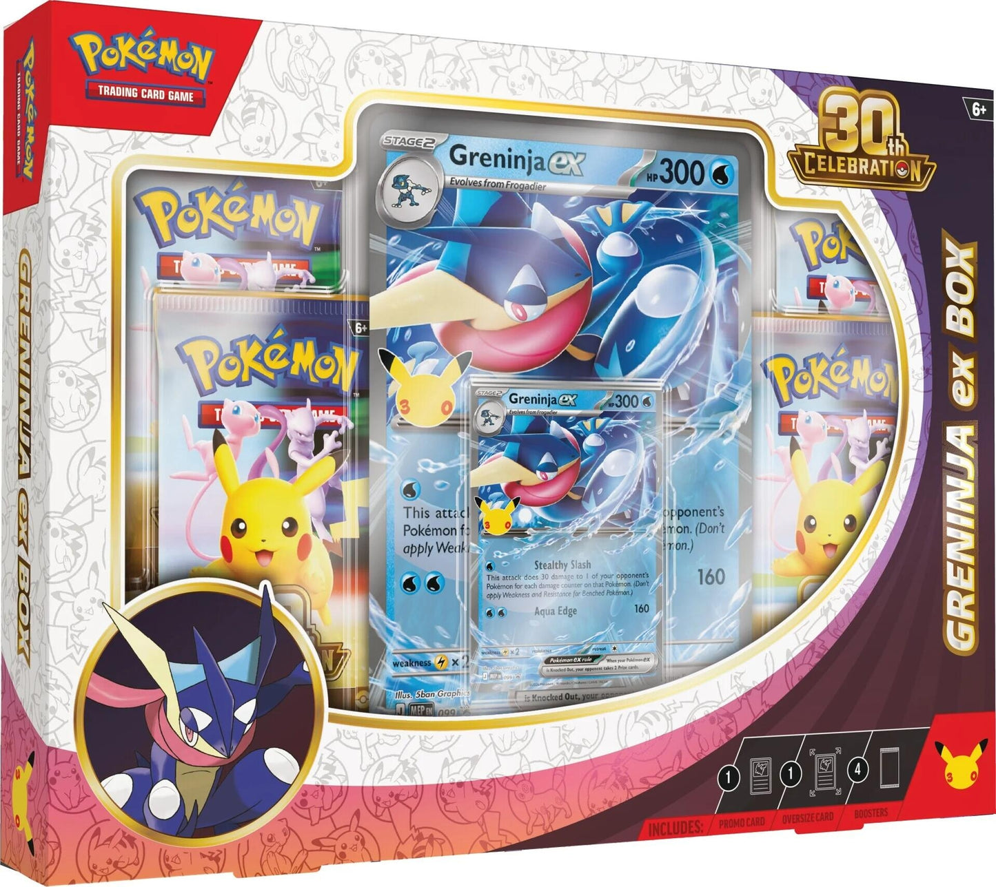 Image for 30th Celebration Greninja ex Box - Pokemon
