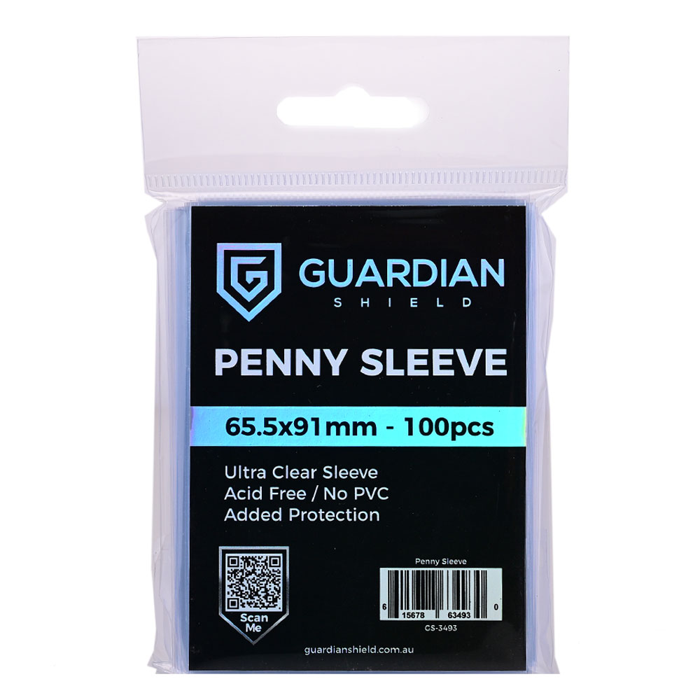 GUARDIAN SHIELD  Penny Sleeve 100pk