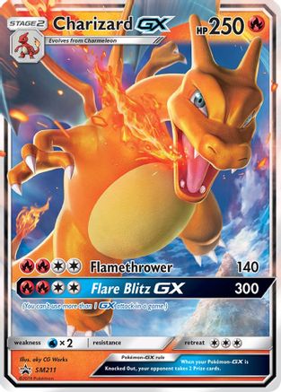 Charizard GX - SM211 (SM211) (SMP)