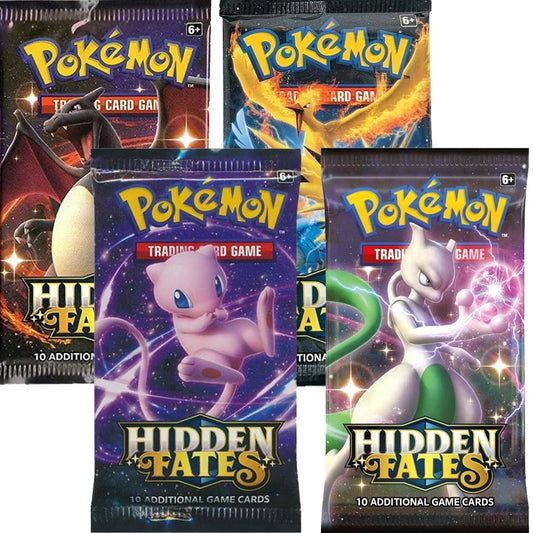 Image for Hidden Fates Booster Pack Art Bundle [Set of 4] - Pokemon