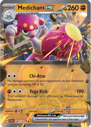 Medicham ex (080/142) (SCR)