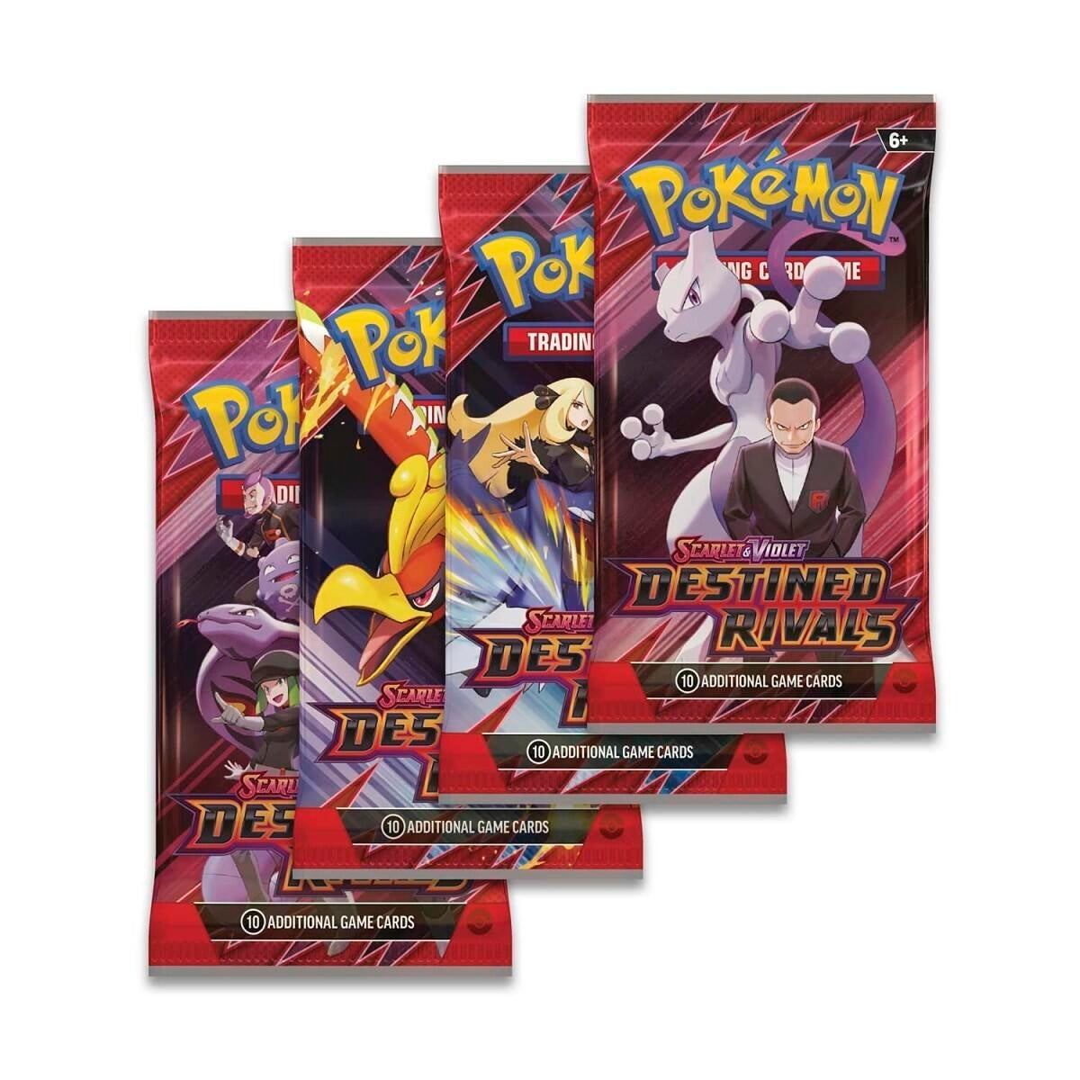 Image for Destined Rivals Booster Pack Art Bundle [Set of 4] - Pokemon