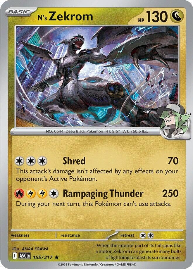 N's Zekrom (155/217) (ASC)