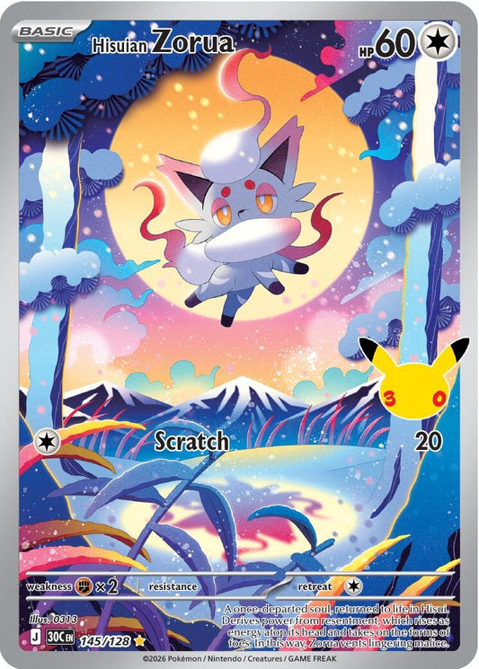 Image for Hisuian Zorua (145/128) (30C) - Pokemon