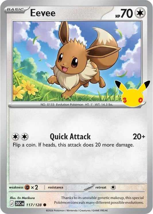 Image for Eevee (117/128) (30C) - Pokemon