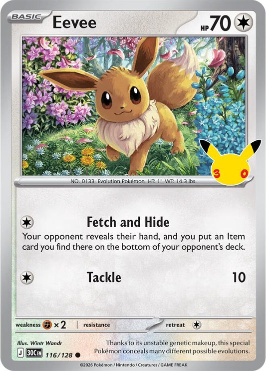 Image for Eevee (116/128) (30C) - Pokemon