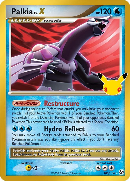 Image for Palkia LV.X (106/106) (30C) - Pokemon