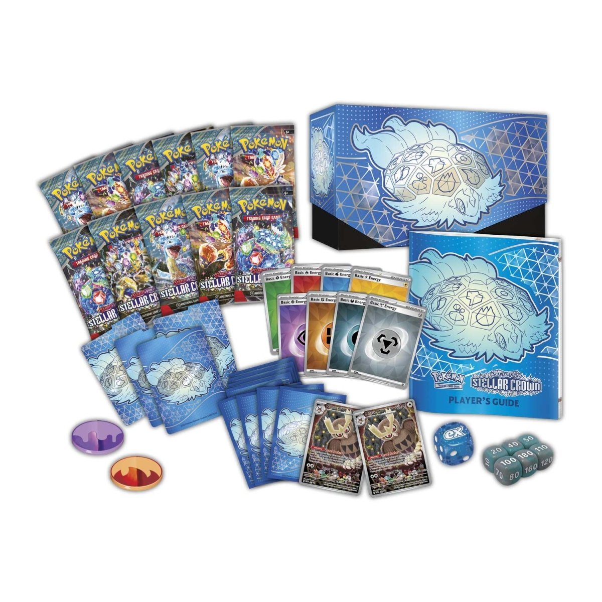 Stellar Crown POKEMON CENTER Elite Trainer Box - With Acrylic