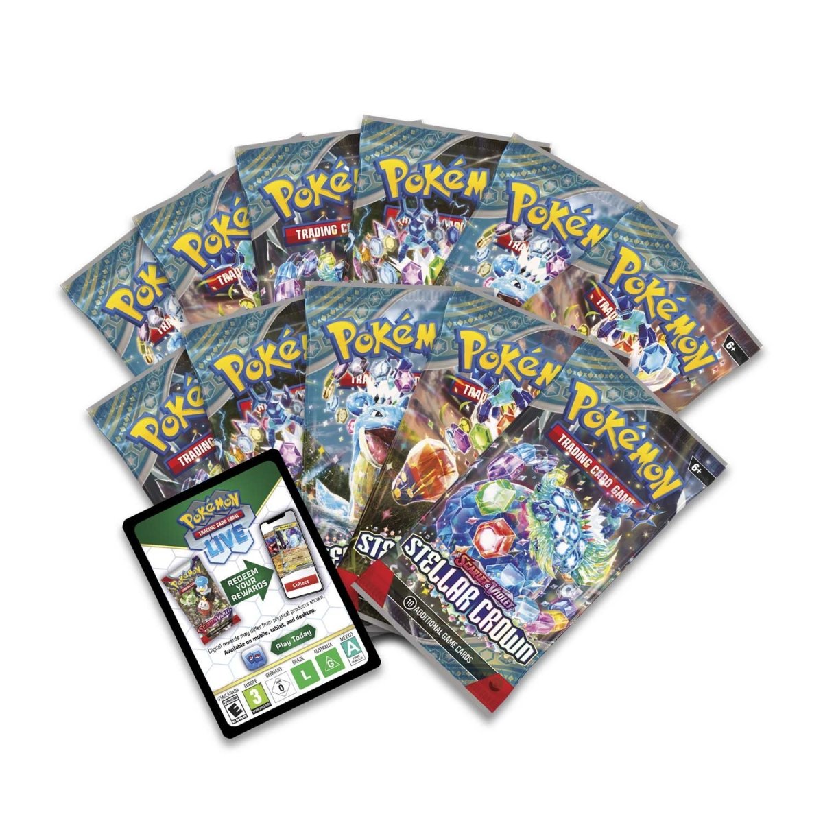 Stellar Crown POKEMON CENTER Elite Trainer Box - With Acrylic