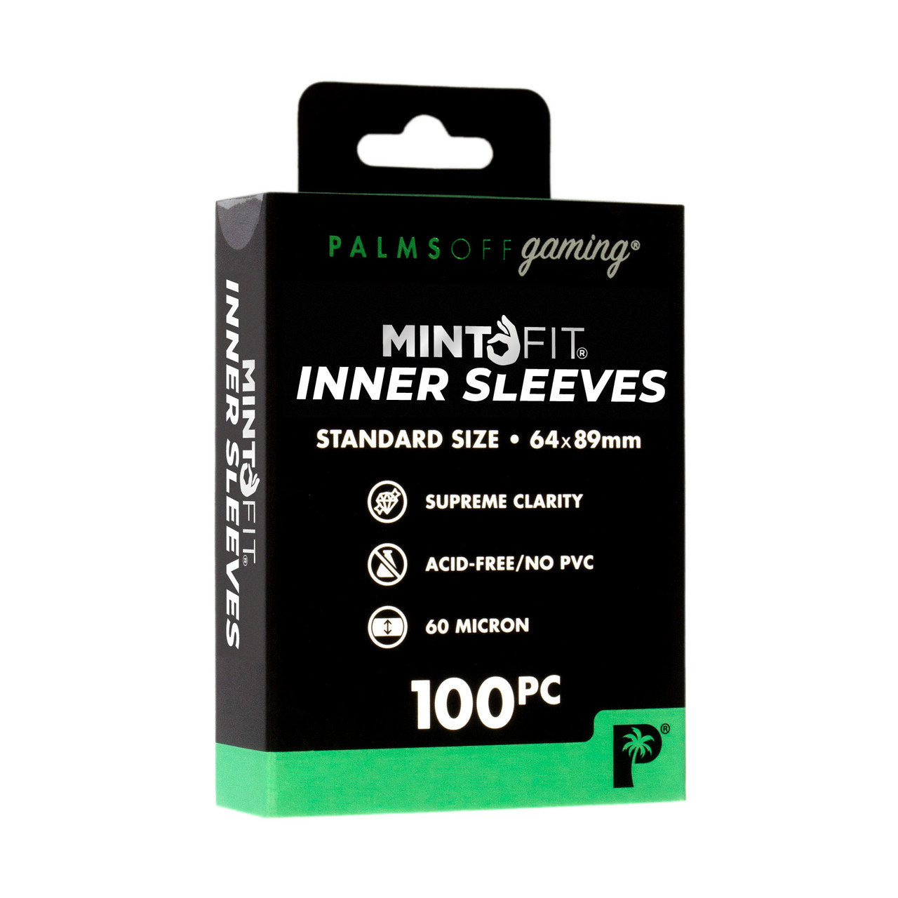 Palms Off Gaming - Mint Fit Inner Sleeves