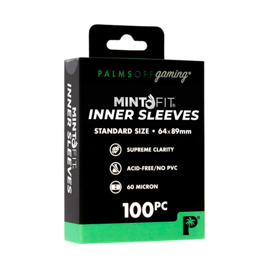 Palms Off Gaming - Mint Fit Inner Sleeves