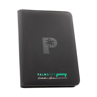 Palms Off Gaming - Collector's Series Top Loader Zip Binder (Clear)