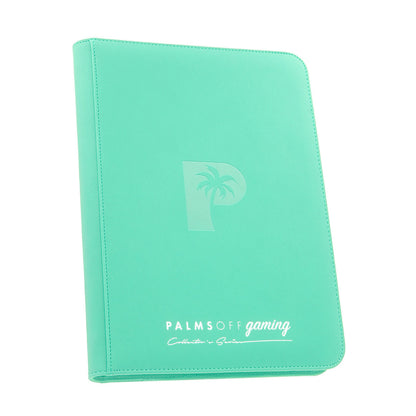 Palms Off Gaming - Collector's Series Top Loader Zip Binder (Clear)