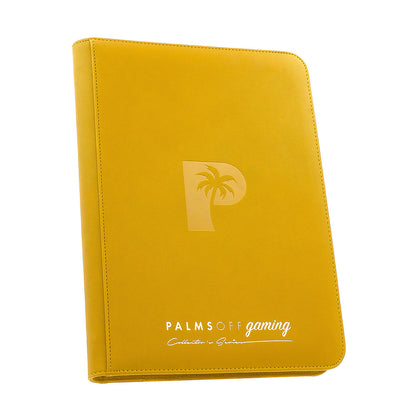 Palms Off Gaming - Collector's Series Top Loader Zip Binder (Clear)
