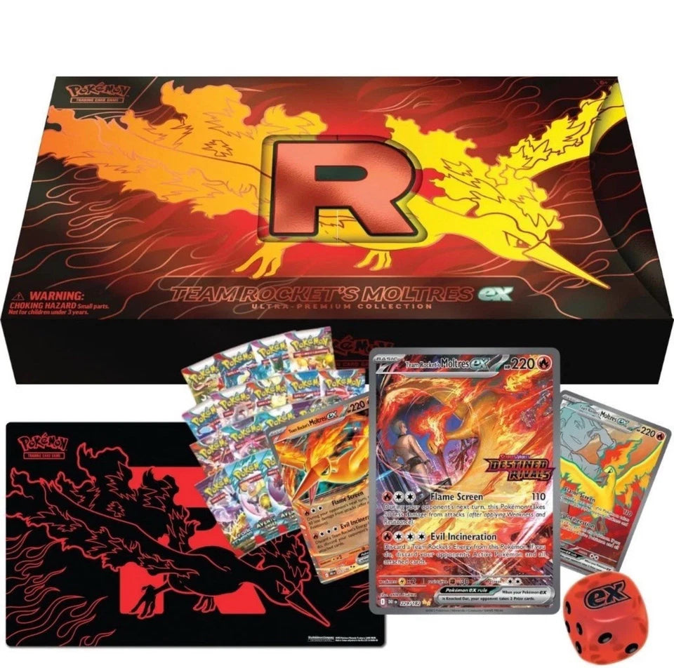Team Rocket’s Moltres ex Ultra-Premium Collection